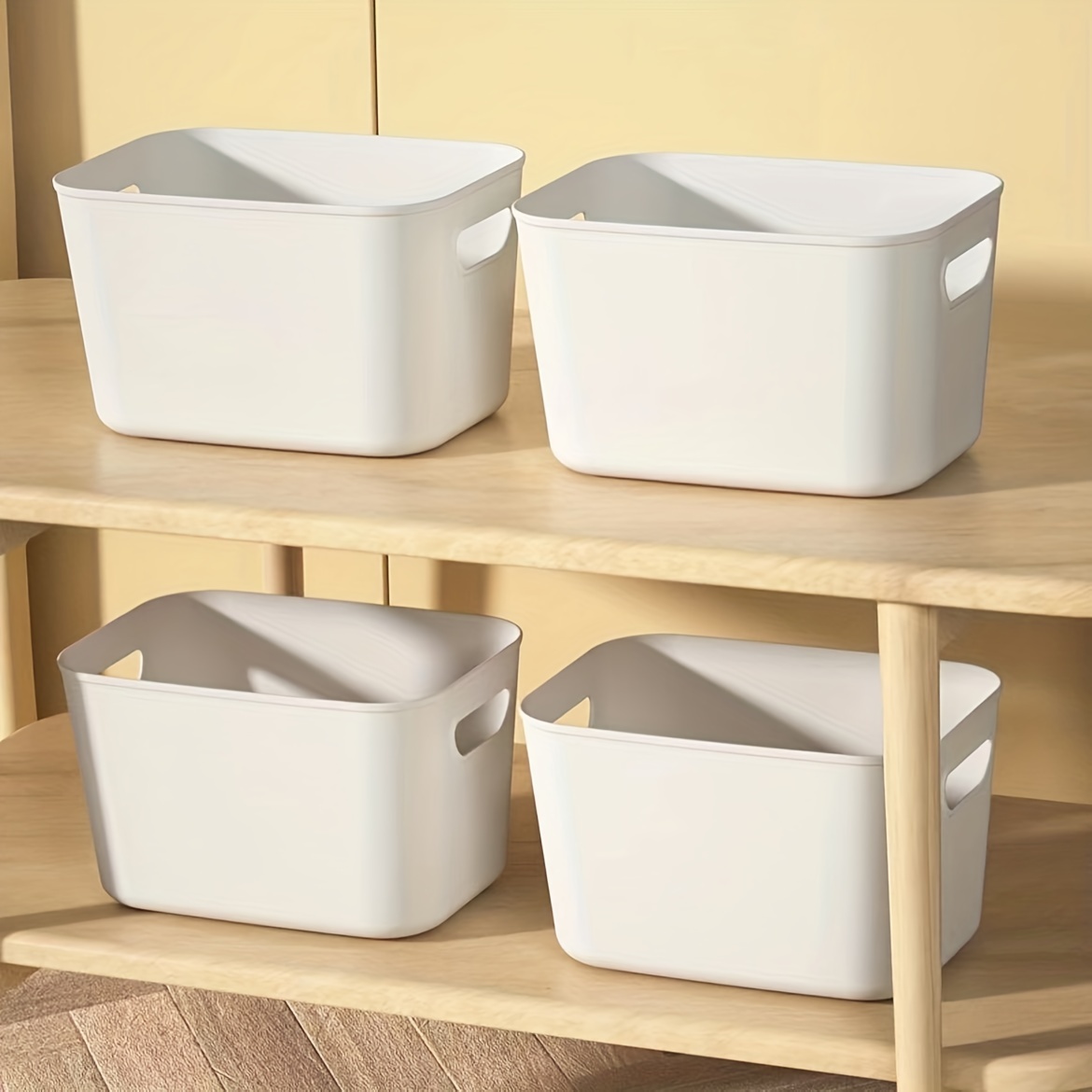 White Storage Box - Temu