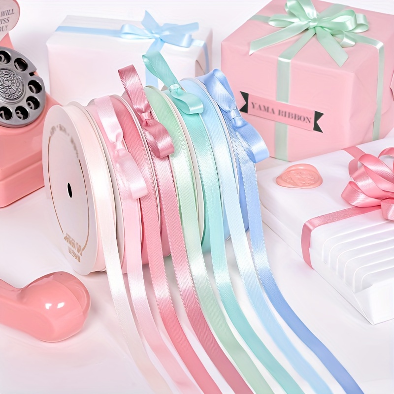 Satin Ribbon Wide Ribbon Gift Ribbon Christmas Wedding - Temu