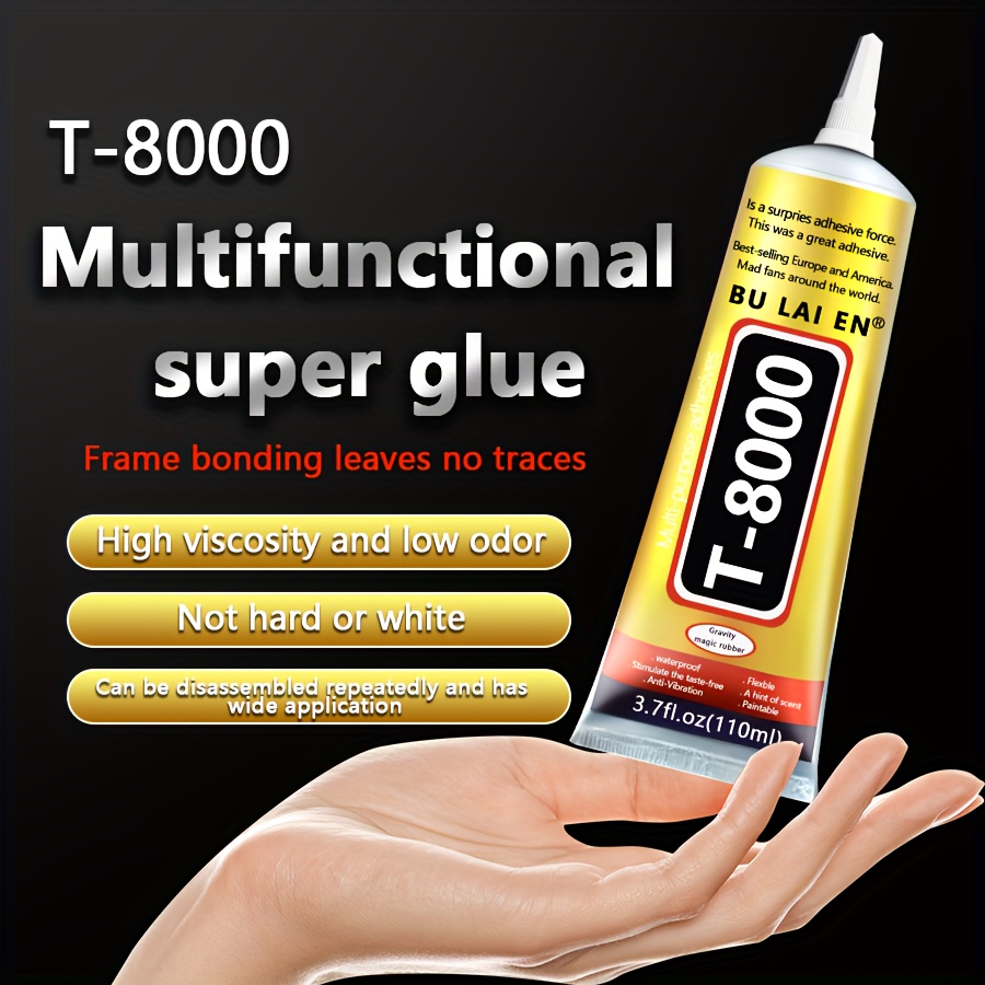 Adhésif Multifonctionnel T 8000 15/50 Ml Super Colle Pour - Temu