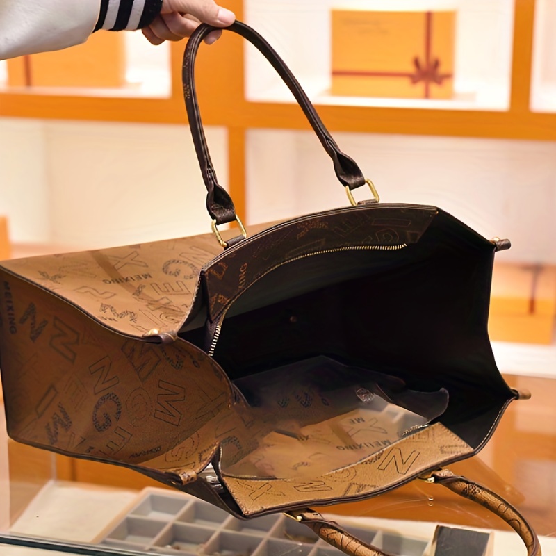 Vintage Louis Vuitton Never Full Tote Bag Large