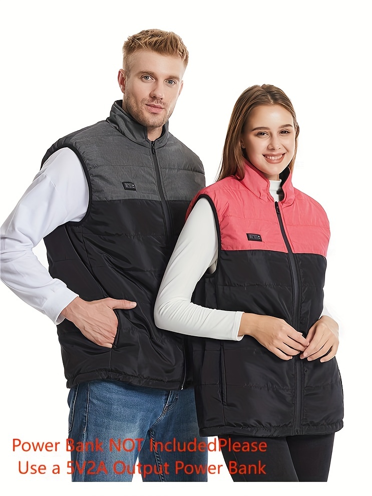 Gilet chauffant homme avec batterie externe incluse - Veste