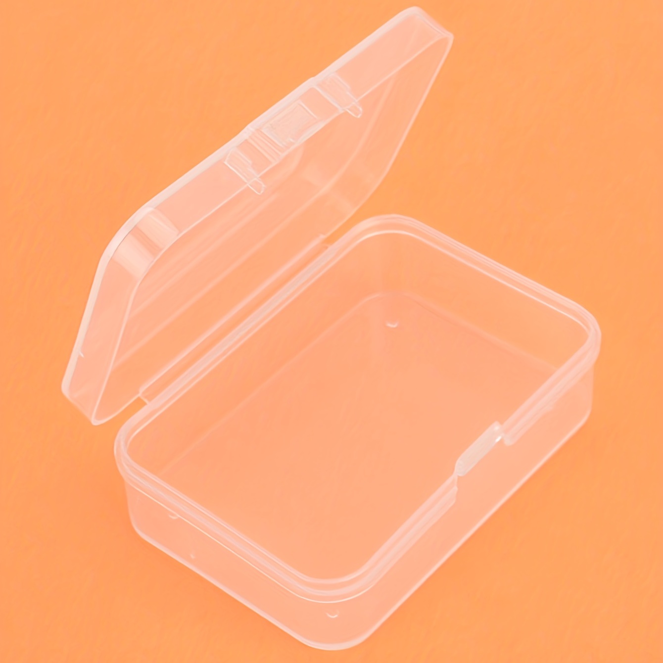 Transparent Small Box With Lid Mini Plastic Box Small Grid Small Item Parts  Storage Box Ear Plug Box Small Medicine Box - AliExpress