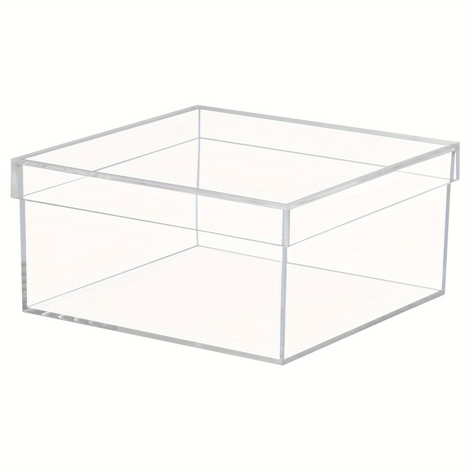 Display Acrylic Boxes Clear Plastic Square Cube Small - Temu Germany