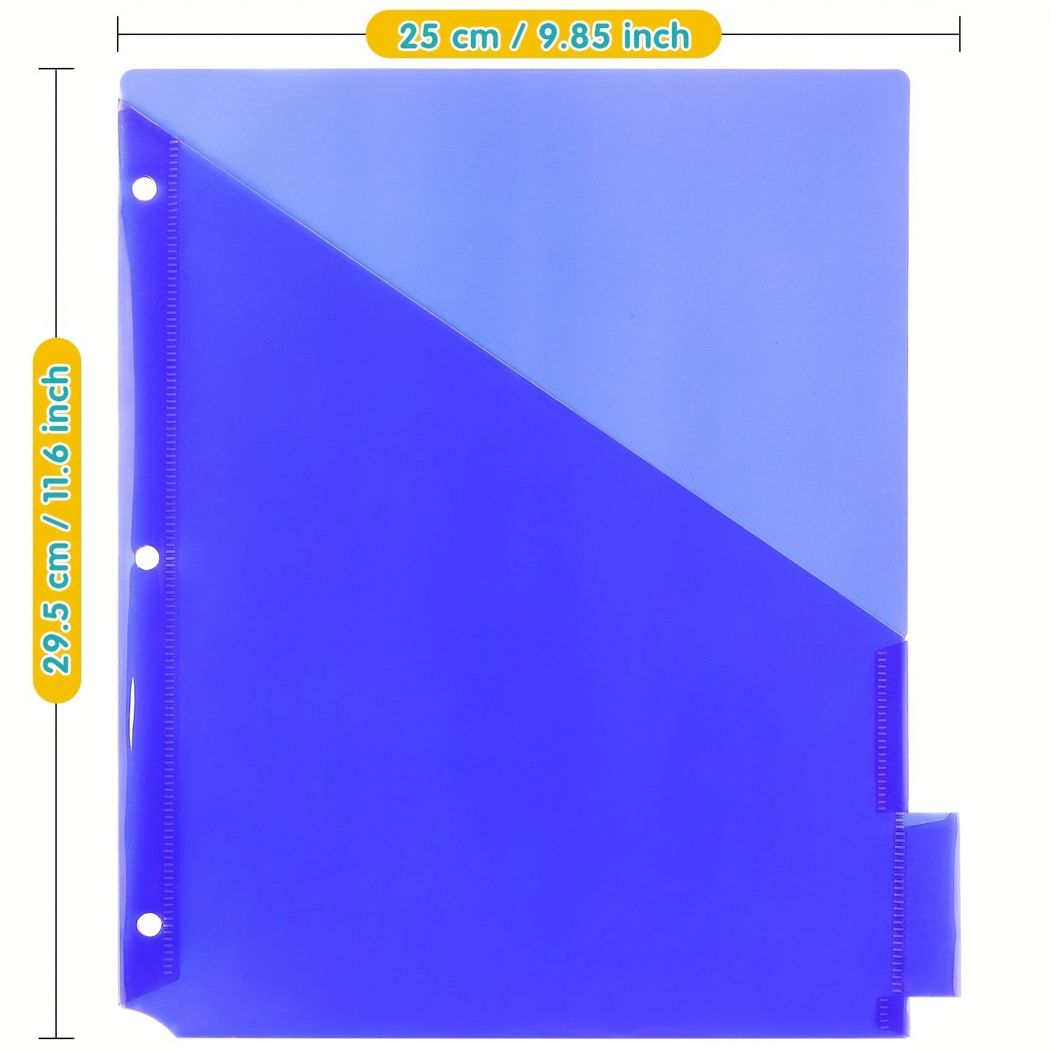 Multicolor Plastic Binder Dividers With One Front Pocket And - Temu