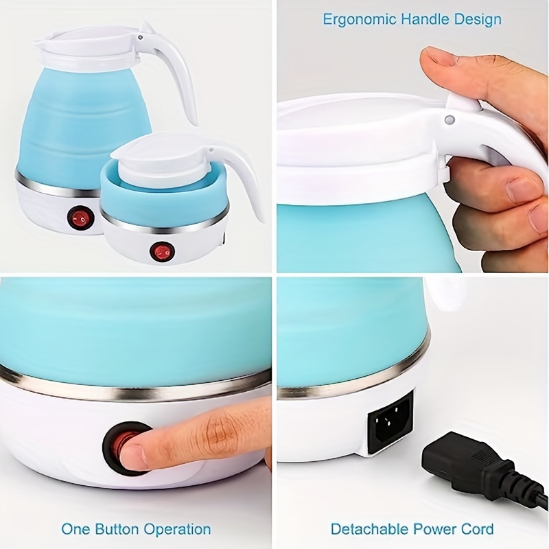1pc 2 L Electric Kettle, Simple Ergonomic Button Design Water