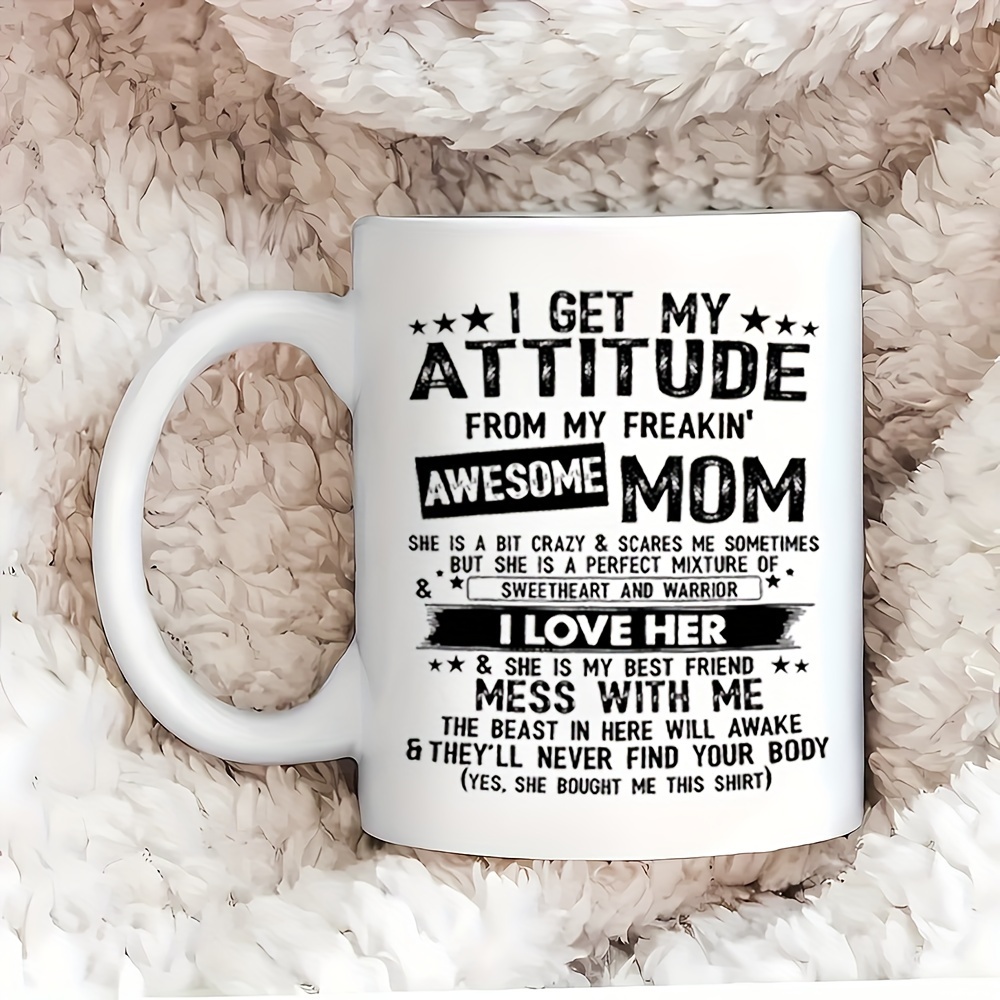 Mom You're My Favorite Funny Coffee Mug - Best Christmas Gifts for