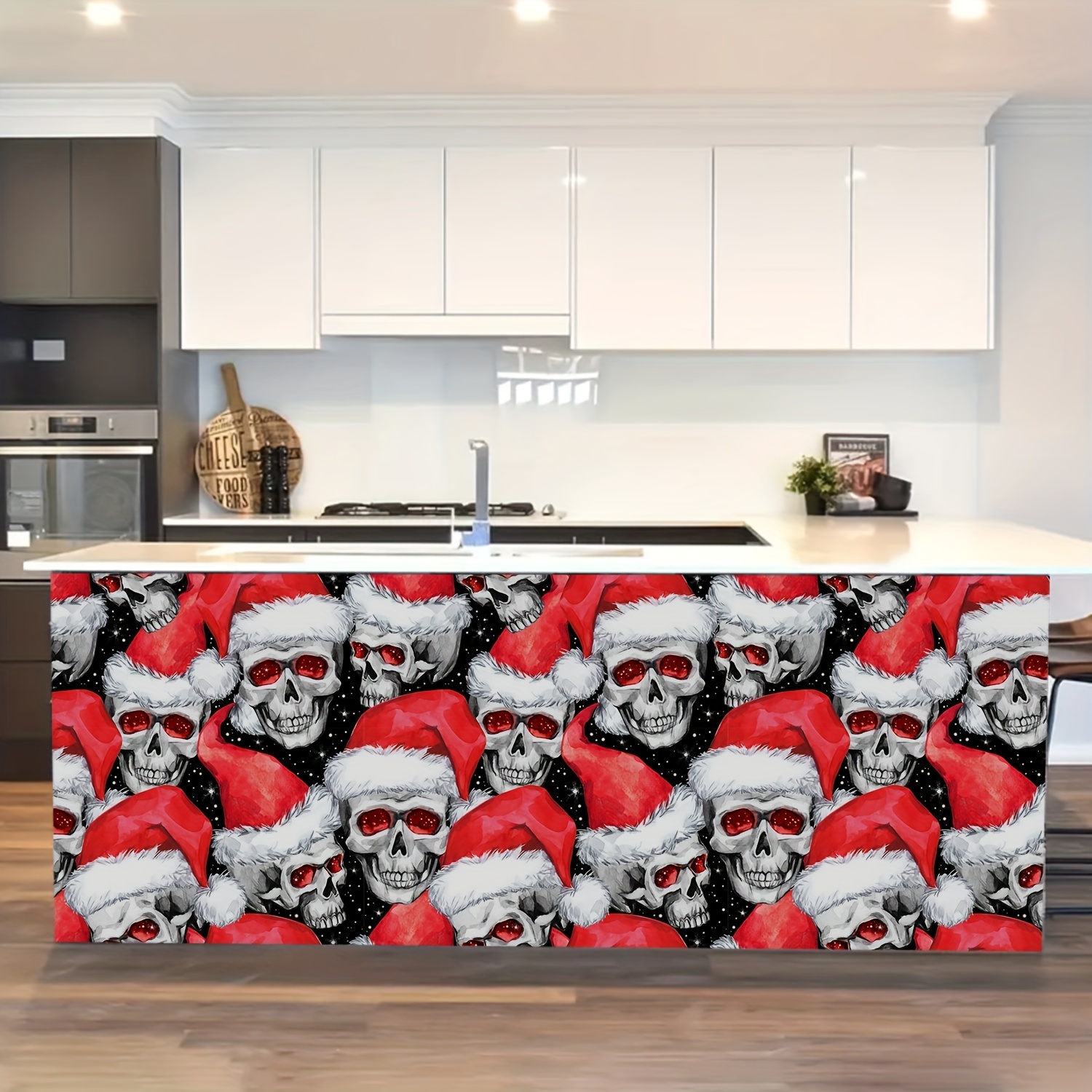 Skull Pattern Microwave Oven Cover