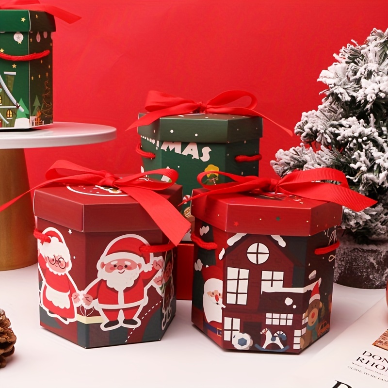 1 boîte de bonbons de Noël cadeau boîte cadeau créative - Temu France