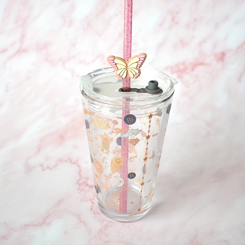 Summer Vacations Straw Toppers Charms For Tumblers - Temu