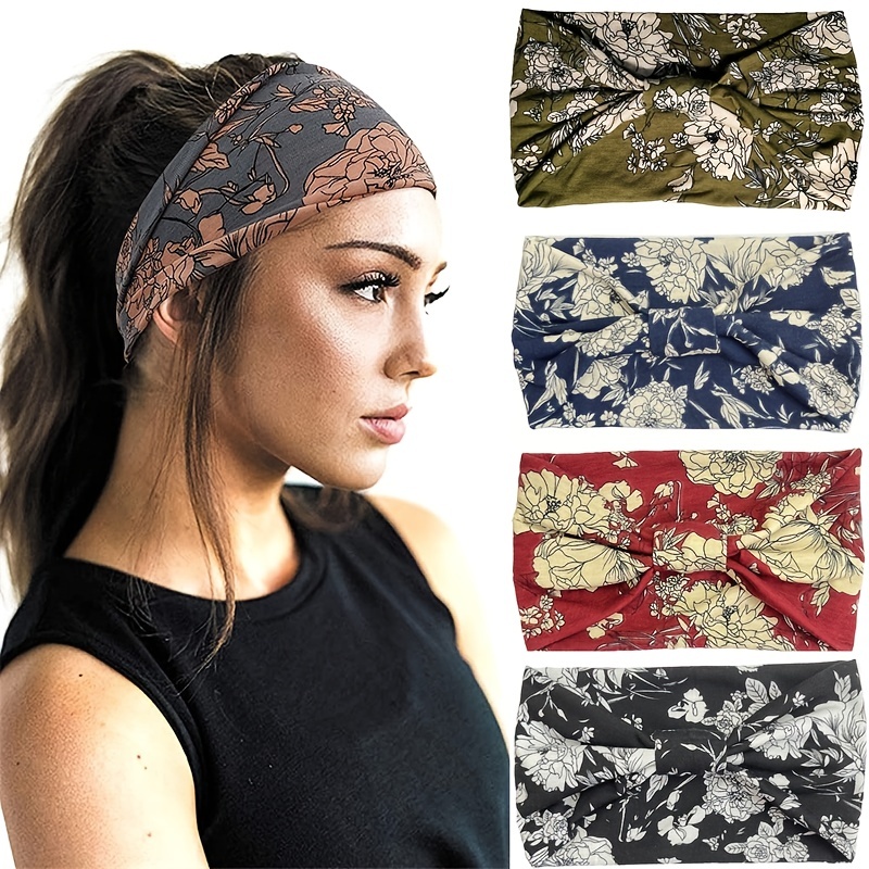 Bandeau Tube Top, Wide Headband, Neck Scarf, Face Cover, Bandana, Multi-use  Accessory, Stretchy Boho Hippie Floral Doodle Art Printed 