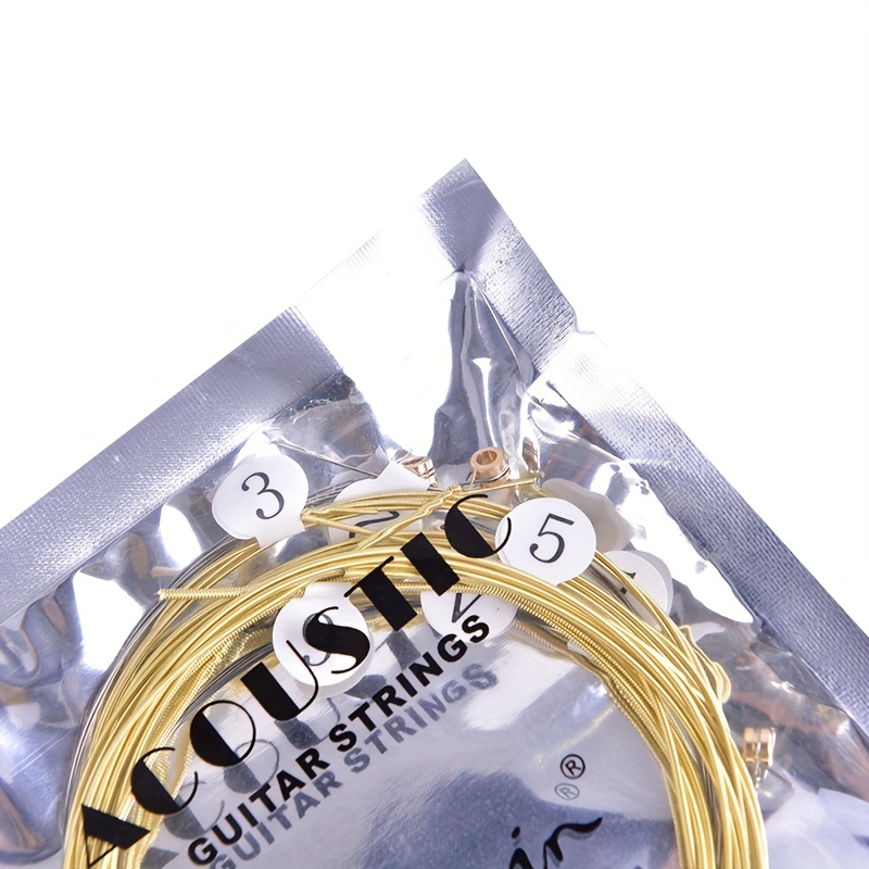 Civin Folk Guitar Strings For Acoustic Guitar Set Strings Brass