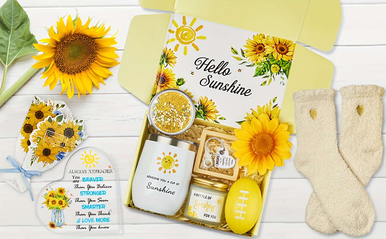 Wonderful Gifts Women Sunflower Gift Sending Sunshine Get - Temu