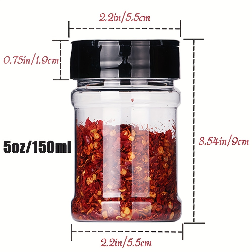 Spice Jar, Spice Bottle, Pepper Shakers, Seasoning Bottle, Kitchen  Seasoning Jar, Glass Monosodium Glutamate Bottle, Outdoor Pepper Shakers  For Kitchen Camping Picnic Bbq, Spice Bottle With Bamboo Lid, Home Kitchen  Supplies, Bbq