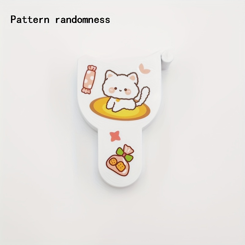 1pc Pattern Random Cartoon Cute Student Triple Measure, Portable Tape  Measure, Fitness Measuring Chest Hip Tape Measure, Cute Creative Measuring  Ruler