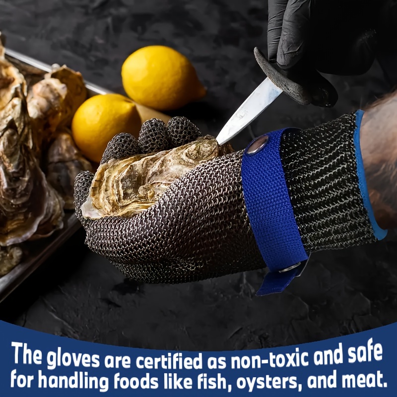 Multi purpose Cut resistant Stainless Steel Mesh Gloves: - Temu