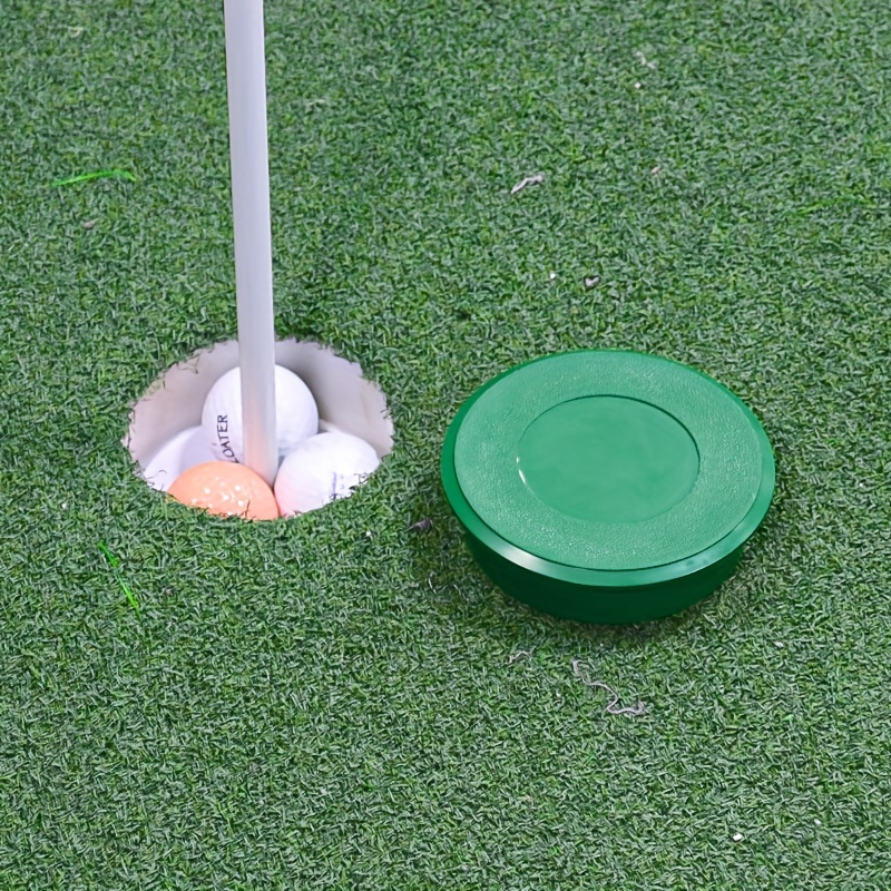 3pcs Golf Cup Cover Plastic Golfs Hole Putting Covers Golfs Training  Supplies 