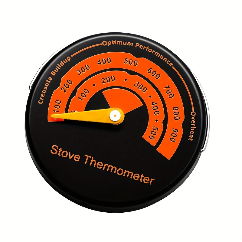 Thermomètre poêle et cheminée mesurant la température des fumées 