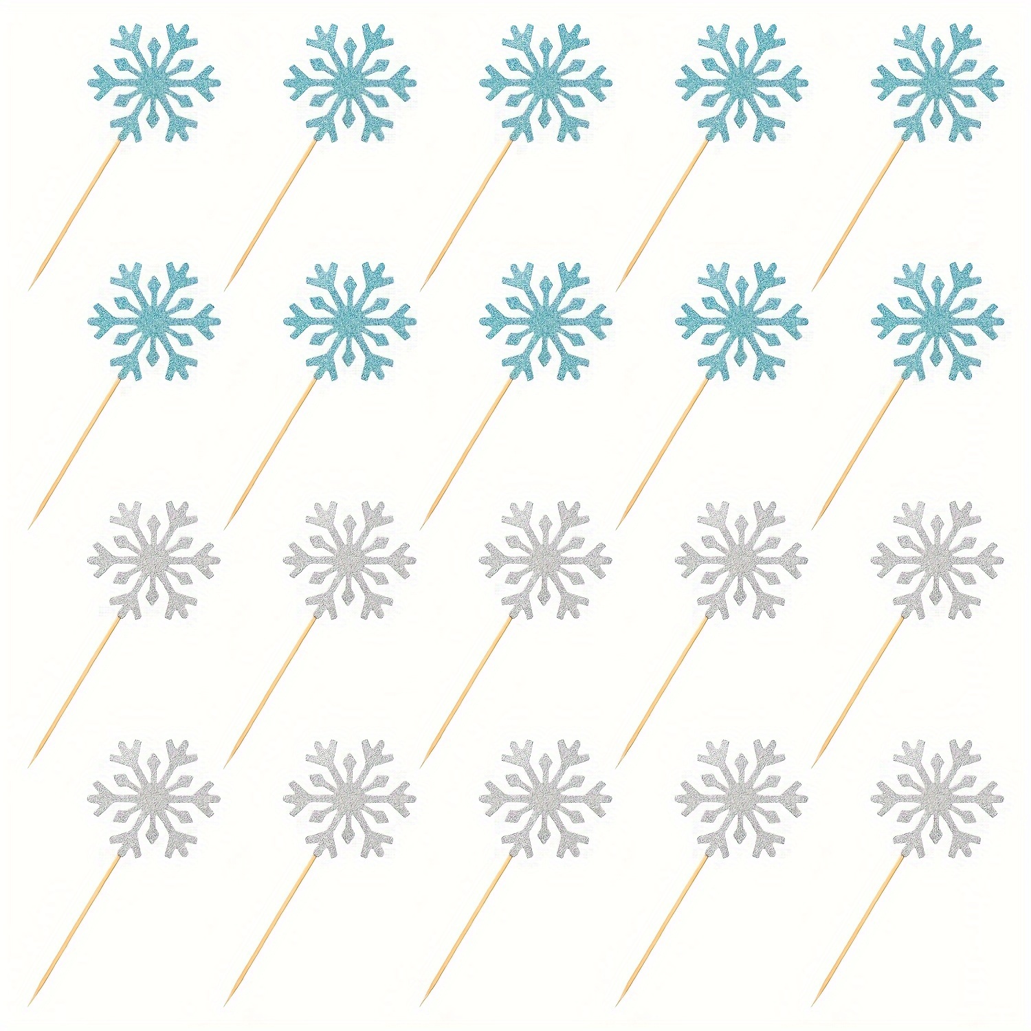 

20pcs, Toothpicks Christmas Decorations For Christmas Decorations Supplies