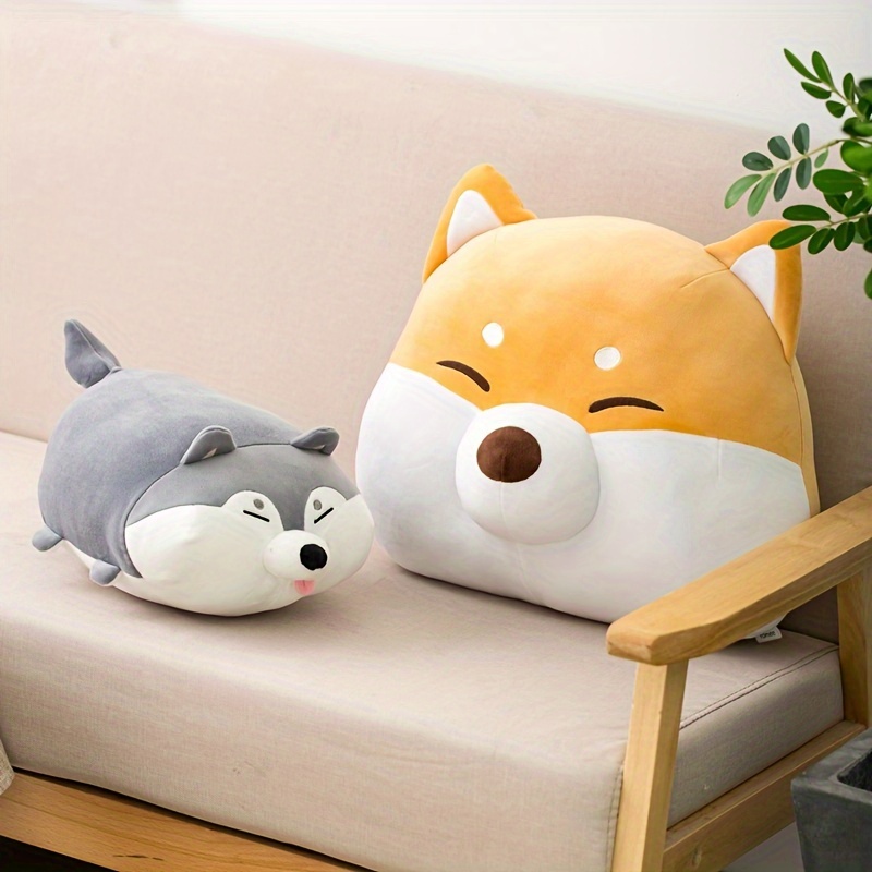 Shiba Inu Love Floor / Chair Plush Pillow