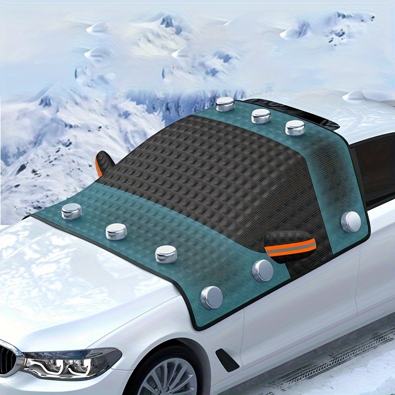 Couverture antigel magnétique pour voiture, couverture anti-glace