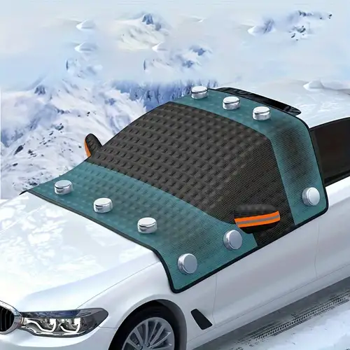 Upgraded Winter Car Snow Cover, 4 Saisons Pare-brise Pare-soleil
