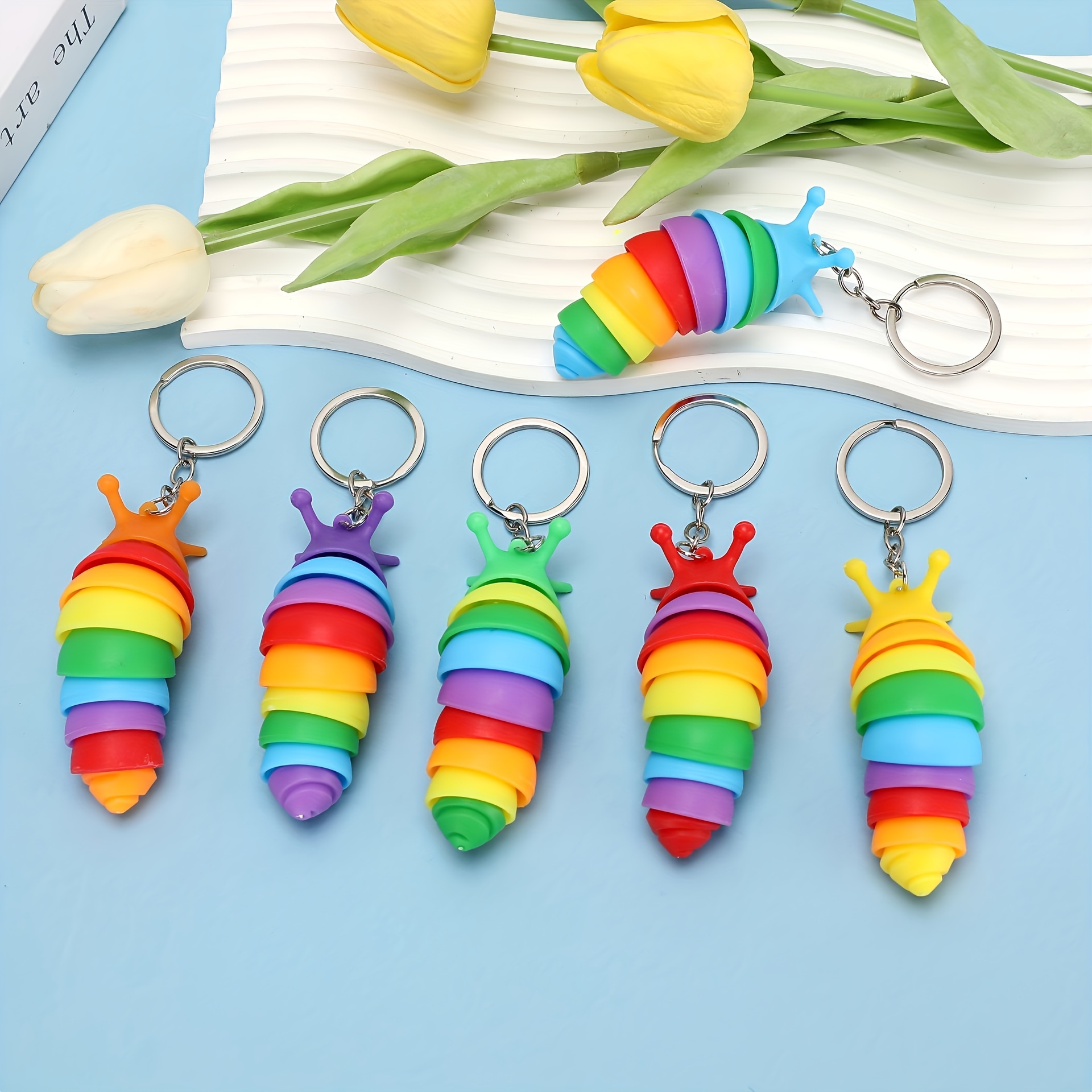 Mini Rock-paper-scissors Game Keychain Cute Fun Fidget Toy Key Chain Ring  Purse Bag Backpack Charm Stress Relief Party Favors Toy Friends Gift - Temu