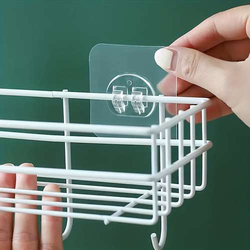transparent adhesive bracket hook 1 5 10 20pcs plastic wall rack sticker utility punch free plastic accessories for home room bedroom bathroom kitchen living room