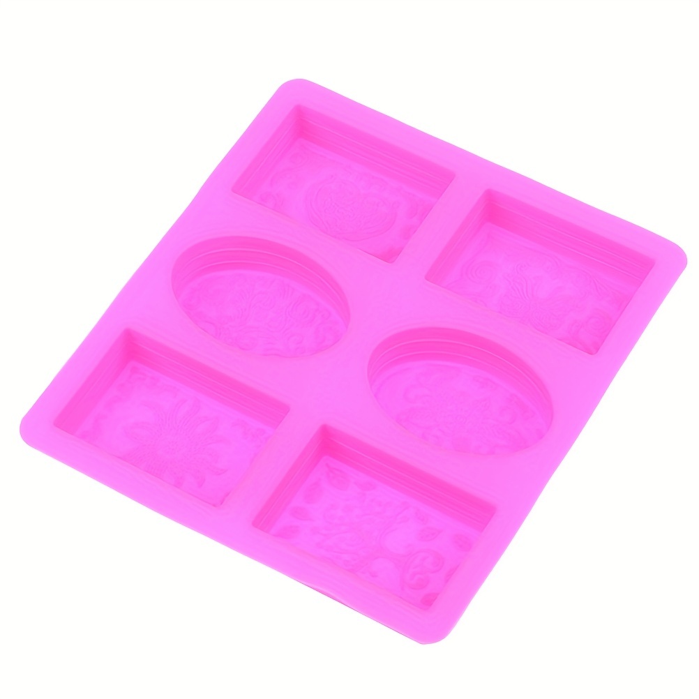 6 Cavity Silicone Rectangle Mold | BrambleBerry