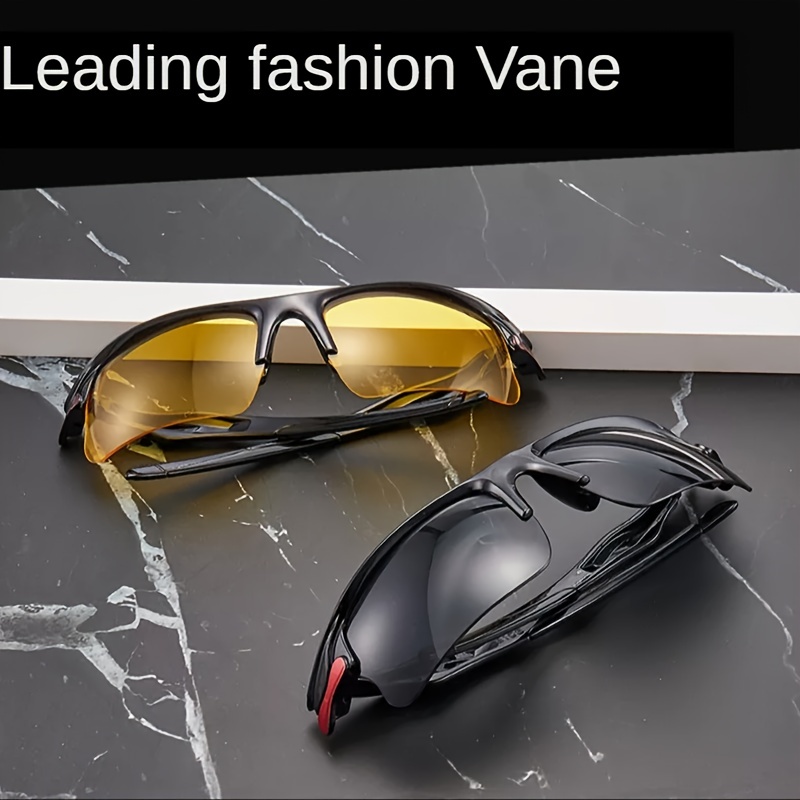 Men's Sports Fashion Polycarbonate Night Vision Glasses For - Temu