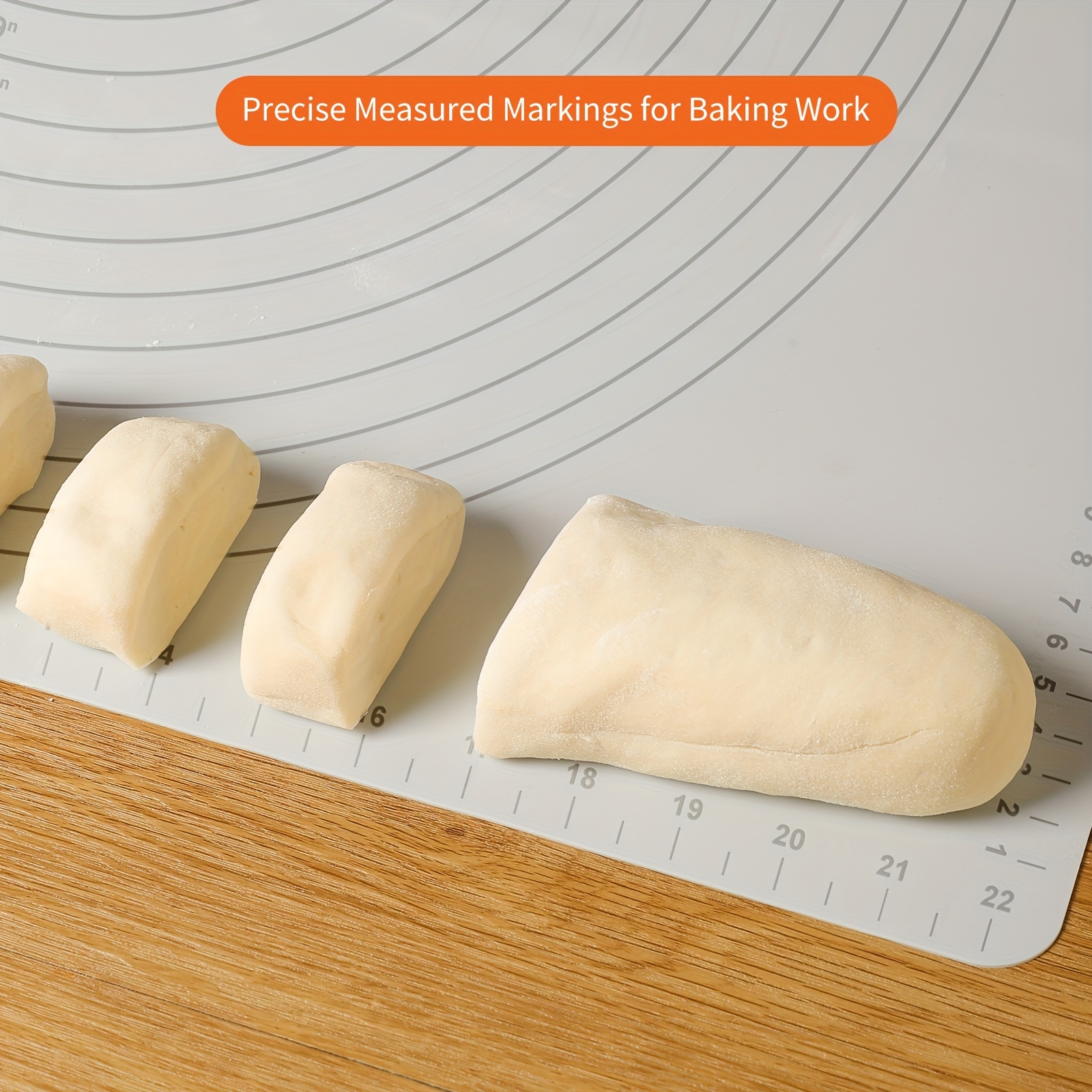 Silicone Baking Mat Extra Large Pastry And Dough Mat With - Temu