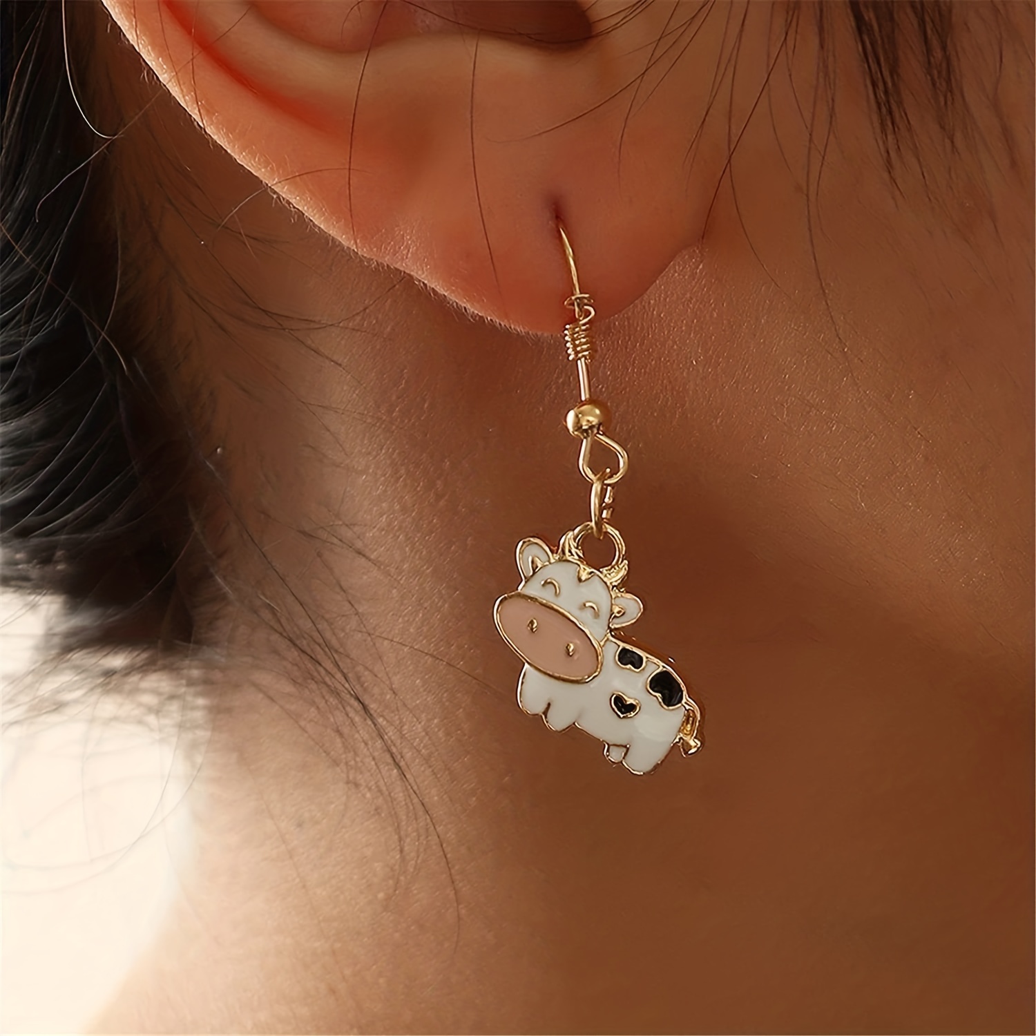 Pet earrings clearance