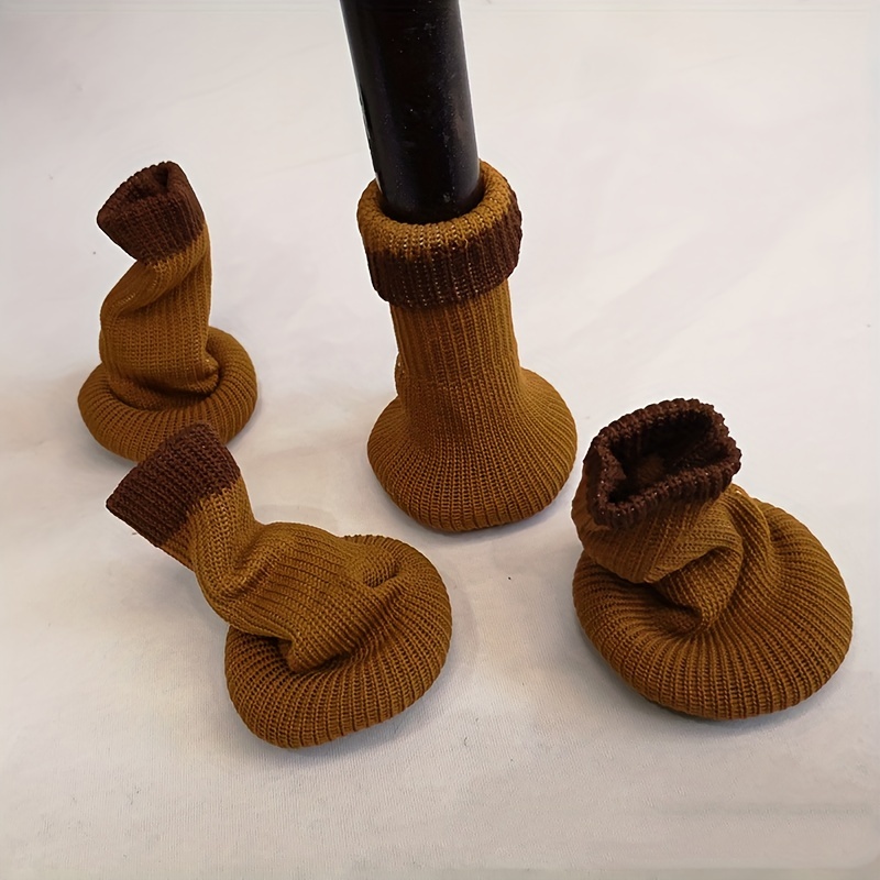 Buy 16PCS Cat Knitting Wool Furniture Protectors Feet Socks Pads