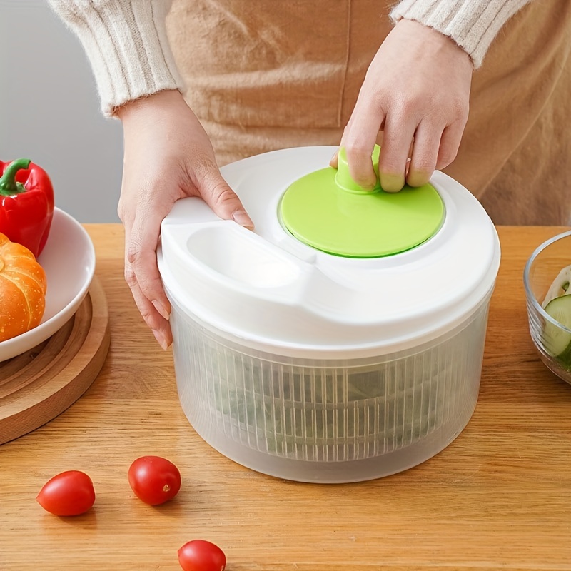 Collapsible Salad Spinner - Non-scratch Nylon Spinning Colander With  Easy-to-use Handle - Temu Croatia