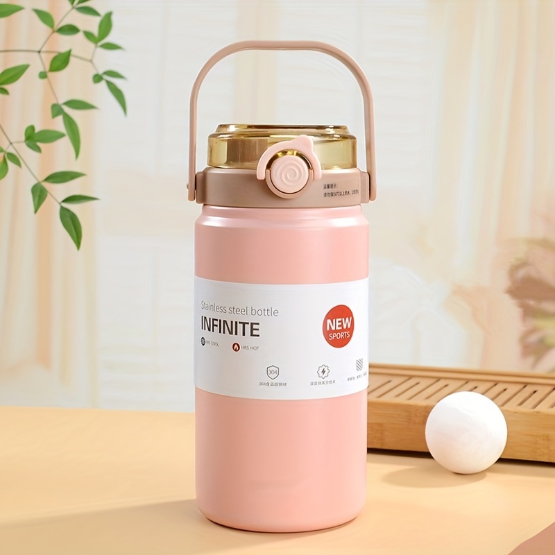 Coffee Thermos 500ml Water Bottle Portable Thermal Travel Sports