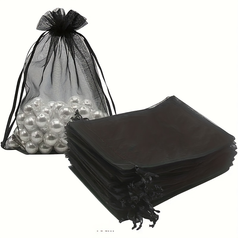 Mesh Cinch Gift Candy Bags For Christmas Party Wedding - Temu