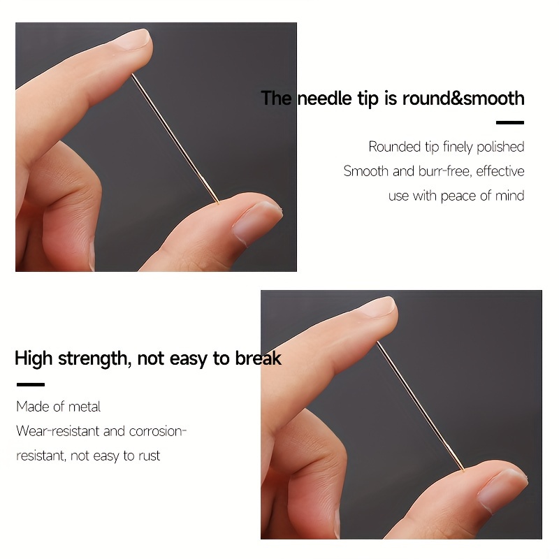 Sewmaster Needle-Side Hole Hand Sewing Tools,Self Threading Needles for  Hand Sewing,Needles for Hand Sewing,Side Threading,Easy Thread Needles for