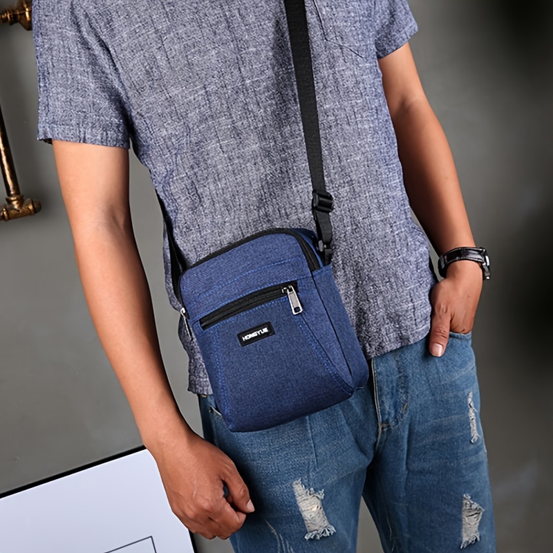 Lightweight nylon messenger on sale bag