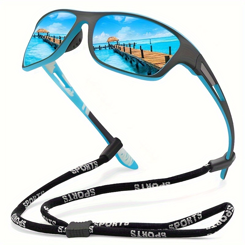 

Kuguaok Polarized Sports Sunglasses For Men Driving Cycling Fishing Sun Glasses