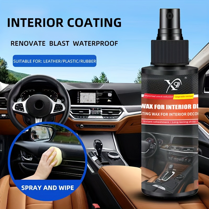 Car Seat Cleaner Auto Leather Detailing Agent 100ml Vehicle Seat Cleaning  Spray Automotive Interior Dust Removal Spray Car Tools
