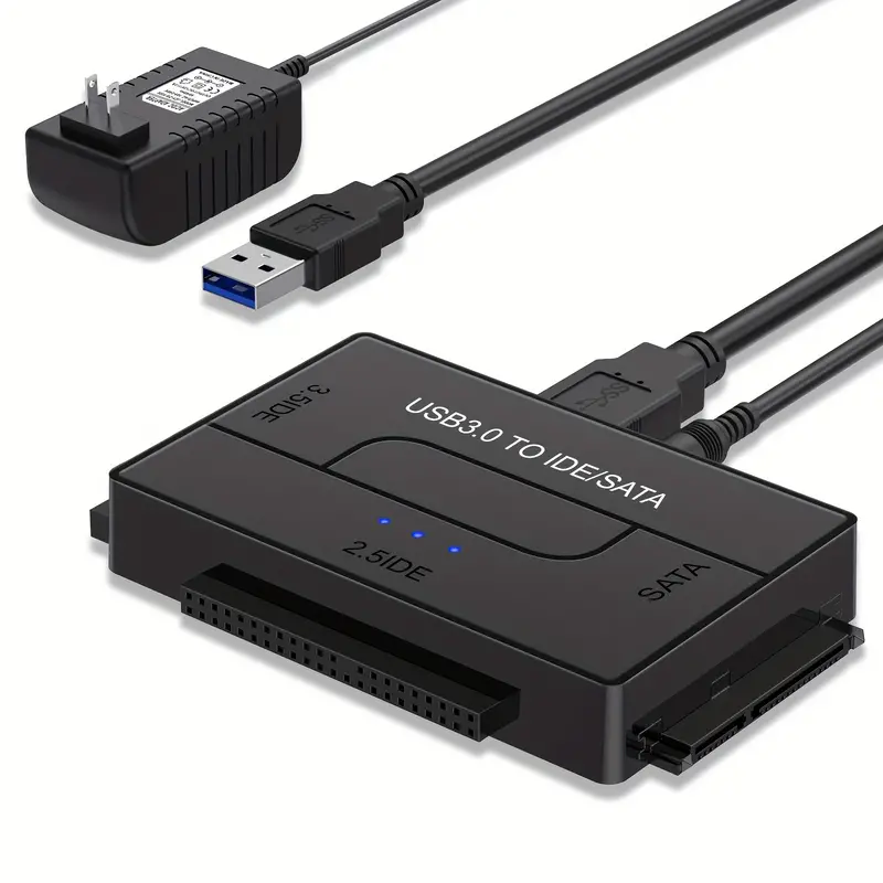 Lecteur De Disque Dur USB 3.0 Vers SATA IDE Convertisseur - Temu Canada