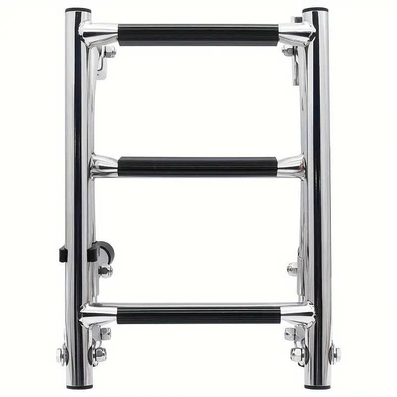 3 Step Folding Ladder Marine Boat Accessories Stainless Steel Telescopic  Ladder For Marine Boat Yacht, Free Shipping On Items Shipped From Temu