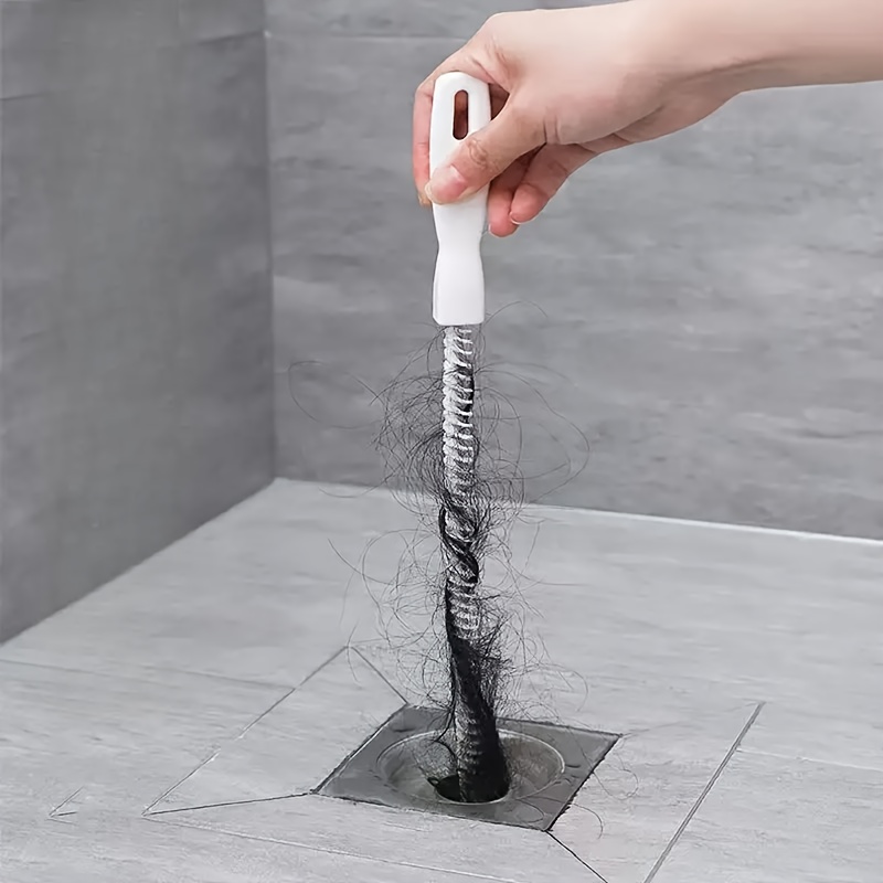 Drain Cleaning Brush Household Sewer Hair Catcher Cleaner - Temu