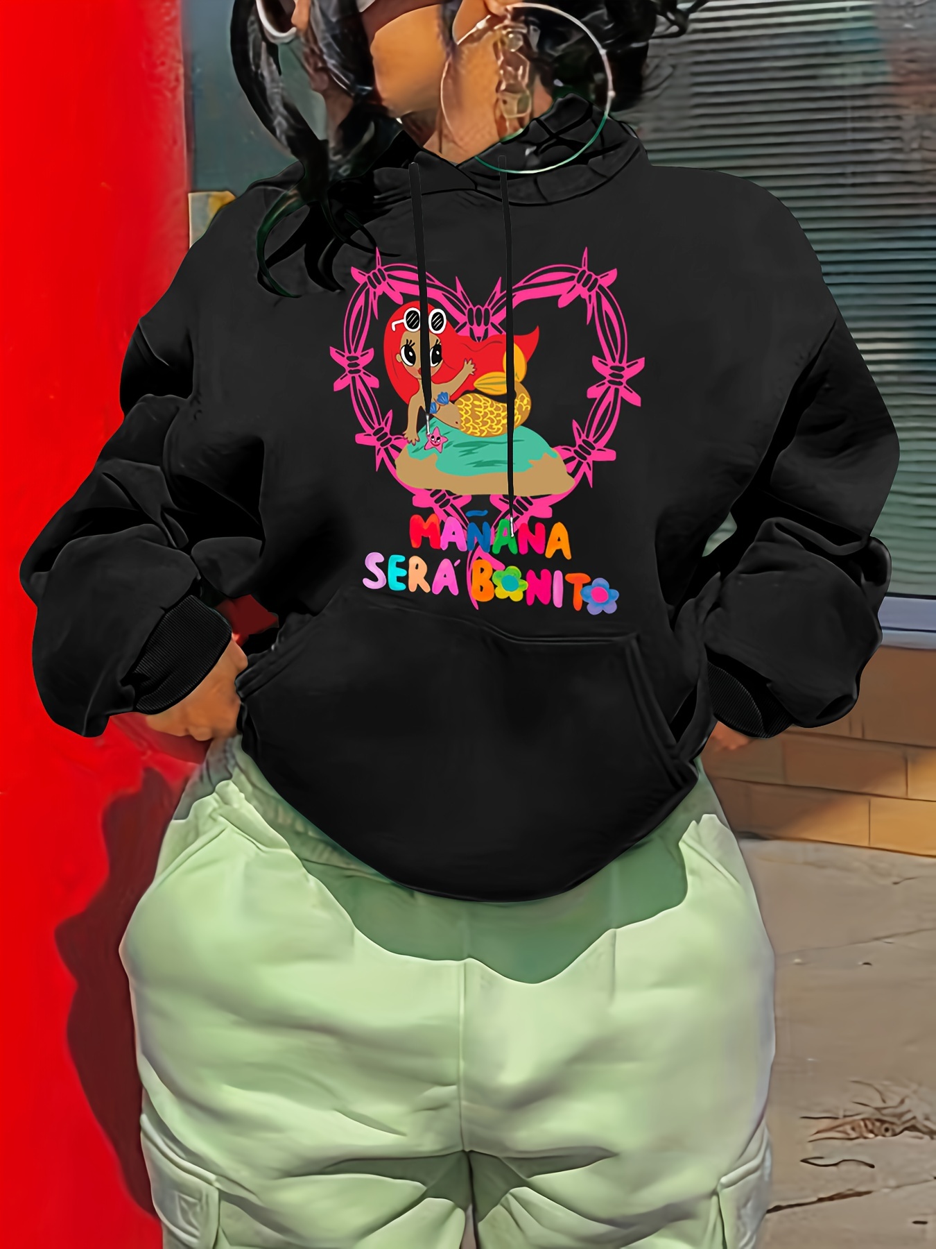 Cartoon 2025 graphic hoodies