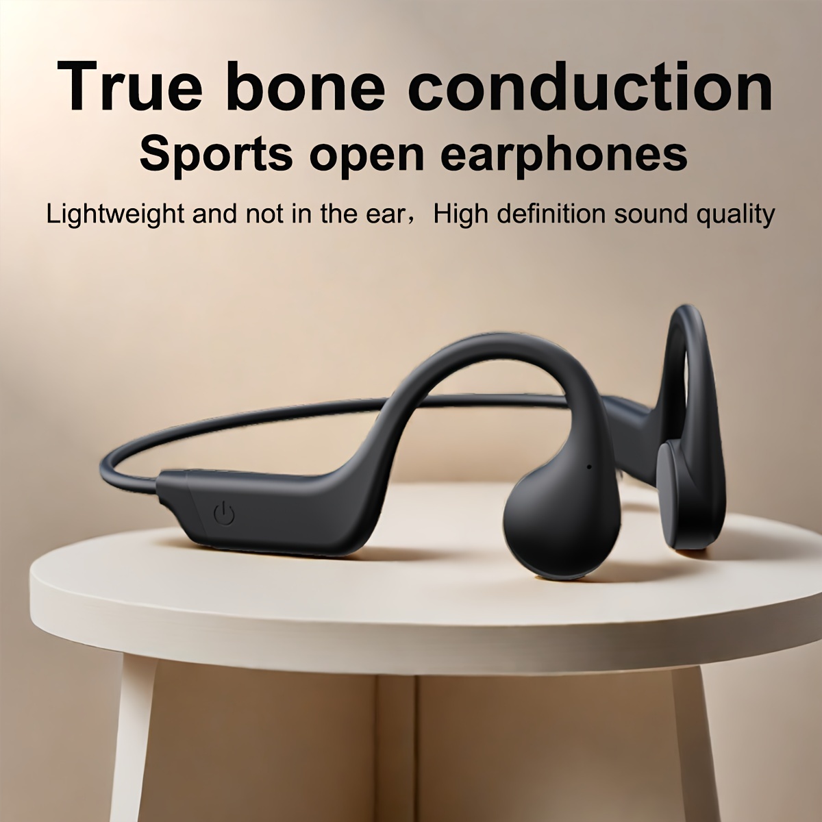 Casque à conduction osseuse Bluetooth 5.0, casque ouvert sans fil avec  micro intégré, écouteurs étanches, casque de sport résistant à la  transpiration pour la course à pied, le cyclisme, la randonnée, le