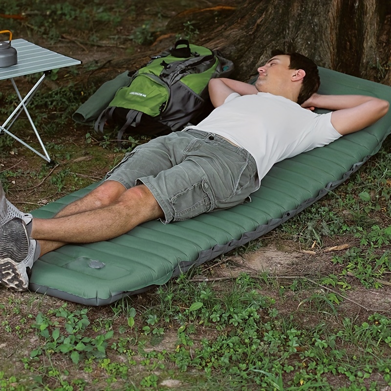 Cuscino Gonfiabile Splicabile Ispessito 10 Cm, Materassi Aria Portatili  Escursioni In Campeggio Allaperto - Sport E Tempo Libero - Temu Italy