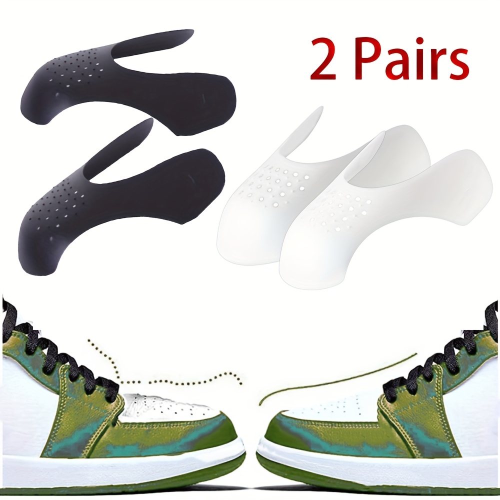 1 par de zapatos de la Fuerza Aérea Protector de zapatos antiarrugas  Protector de zapatillas de deporte Toe Antiarrugas Protector de zapatos  Trimble Soporte de zapatos antiarrugas para zapatillas de deporte y