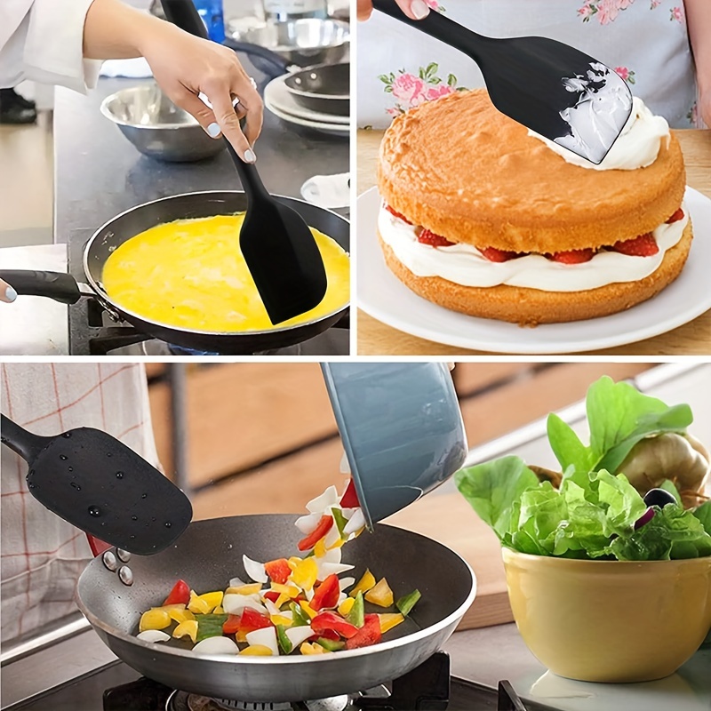 Cooking Spatula Non-stick Frying Ergonomic Design Frying Spatula