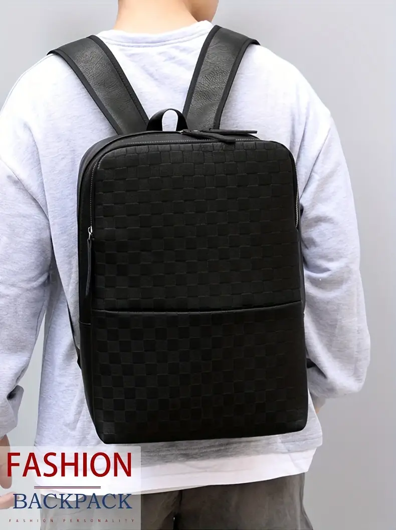 louis mens backpack leather
