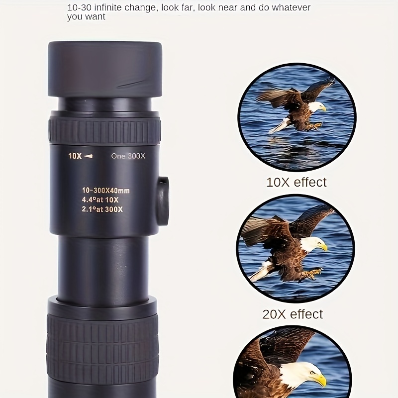 HD Portable Monocular With BAK4 Prism - Bird Watching Travel Sightseeing
