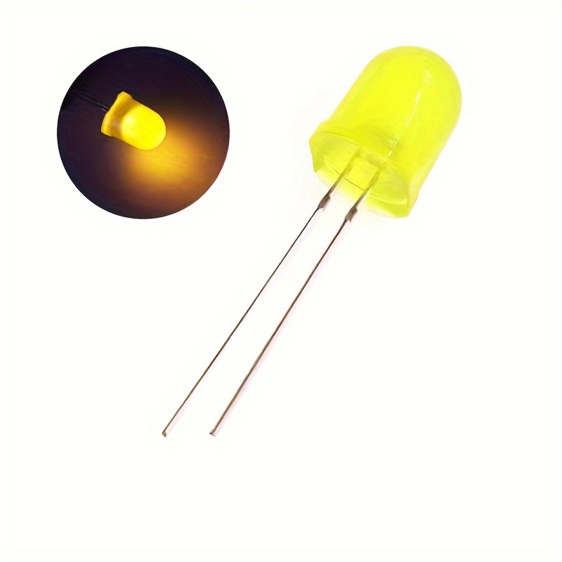 Yellow 5mm LEDS Standard Brightness